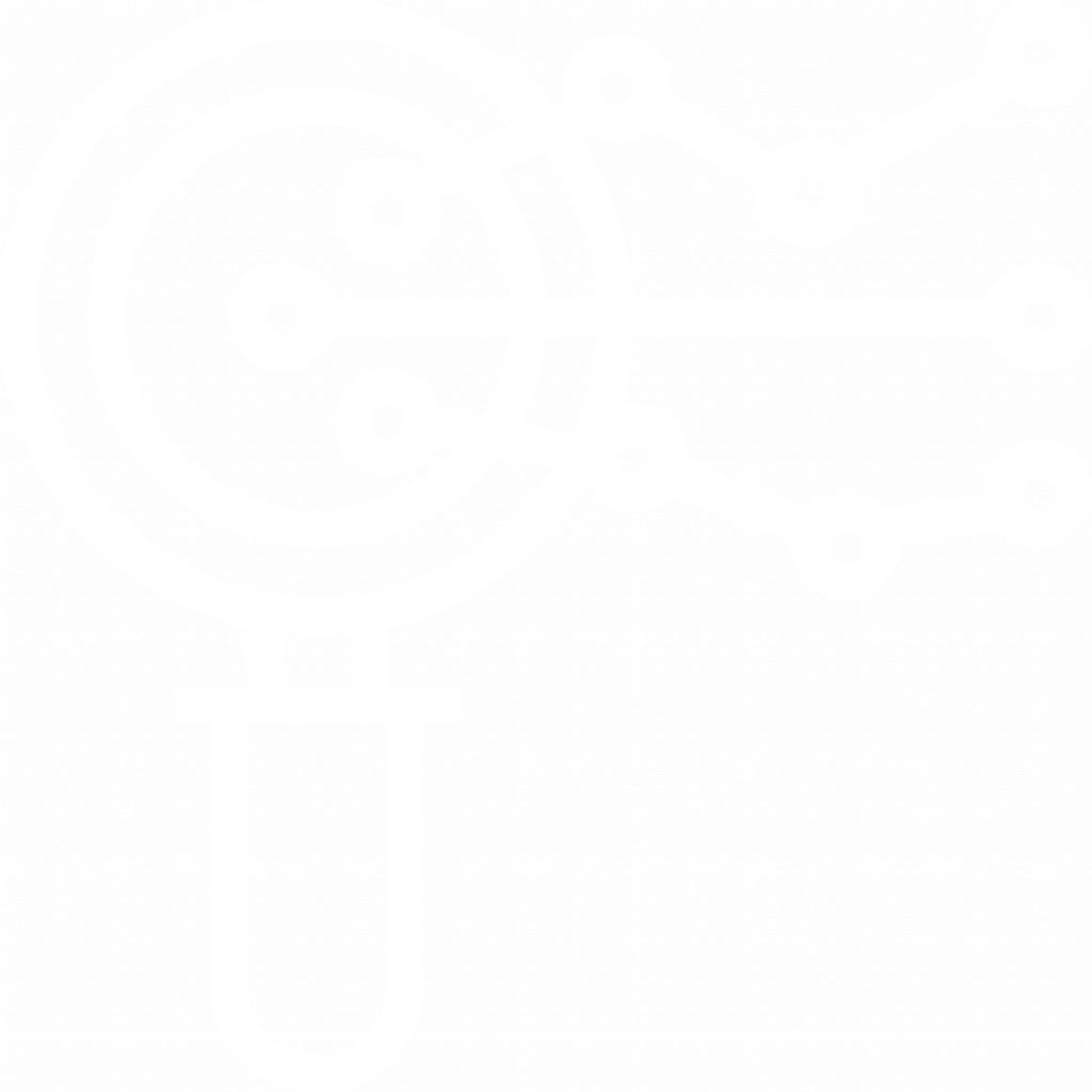 Line art magnifying glass with three varied line graphs